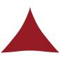 Preview: Sonnensegel Oxford-Gewebe Dreieckig 3x3x3 m Rot