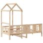 Preview: Tagesbett mit Dach 80x200 cm Massivholz Kiefer