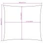 Preview: Sonnensegel Oxford-Gewebe Quadratisch 4,5x4,5 m Gelb