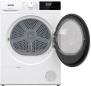 Preview: Gorenje DHNE72 EEK: D 7 kg Wärmepumpentrockner, 59,5 cm breit, 15 Programme, TwinAir, AutoDrain, Kindersicherung, weiß