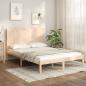 Preview: ARDEBO.de - Massivholzbett ohne Matratze 135x190 cm Kiefernholz