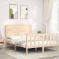 Preview: ARDEBO.de - Massivholzbett ohne Matratze 140x190 cm Kiefernholz