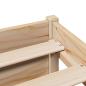 Preview: Massivholzbett mit Regal ohne Matratze 90x190 cm Kiefernholz