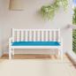 Preview: ARDEBO.de - Gartenbank-Auflage Hellblau 150x50x7 cm Oxford-Gewebe