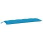 Preview: Gartenbank-Auflage Hellblau 150x50x7 cm Oxford-Gewebe