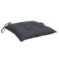 Preview: Stuhlkissen 4 Stk. Anthrazit 40x40x7 cm Oxford-Gewebe