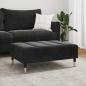 Preview: Fußhocker Schwarz 77x55x31 cm Samt