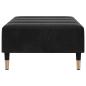 Preview: Fußhocker Schwarz 77x55x31 cm Samt