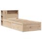Preview: Massivholzbett ohne Matratze 90x200 Kiefernholz