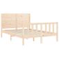 Preview: Massivholzbett ohne Matratze 140x190 cm Kiefernholz