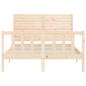 Preview: Massivholzbett ohne Matratze 140x190 cm Kiefernholz