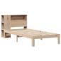 Preview: Massivholzbett mit Regal ohne Matratze 90x190 cm Kiefer