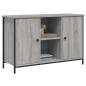 Preview: TV-Schrank Grau Sonoma-Eiche 100x35x65 cm Holzwerkstoff