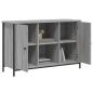 Preview: TV-Schrank Grau Sonoma-Eiche 100x35x65 cm Holzwerkstoff