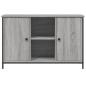 Preview: TV-Schrank Grau Sonoma-Eiche 100x35x65 cm Holzwerkstoff