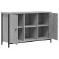 Preview: TV-Schrank Grau Sonoma-Eiche 100x35x65 cm Holzwerkstoff