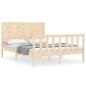 Preview: Massivholzbett ohne Matratze 140x190 cm Kiefernholz