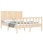 Preview: Massivholzbett ohne Matratze 140x190 cm Kiefernholz