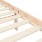 Preview: Massivholzbett ohne Matratze 140x190 cm Kiefernholz