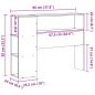 Preview: Kopfteil mit Stauraum 90 cm Massivholz Kiefer