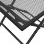 Preview: Gartentisch Klappbar Anthrazit 38x38x38 cm Stahlgitter
