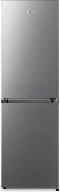 Preview: ARDEBO.de Gorenje NRK418DCS4 Stand Kühl-Gefrierkombination, 55 cm breit, 256 L, EggTray, LED Beleuchtung, EcoMode, grau