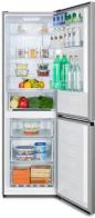 Preview: Hisense RB390N4BCC Stand Kühl-Gefrierkombination, 60 cm breit, 304 L, Multi Air Flow, Eco-Modus, Edelstahloptik