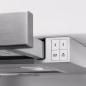 Preview: AEG DPS362AS EEK: C Extractor 3000 Flachschirmhaube, 60 cm breit, 330 m³/h, LED-Beleuchtung, Drucktasten, Abluft- und Umluftbetrieb, grau