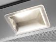Preview: AEG DGB3523S EEK: C 3000 Extractor Lüfterbaustein, 52 cm breit, 330 m³/h, 3 Leistungsstufen, LED-Beleuchtung, Abluft- und Umluftbetrieb, grau
