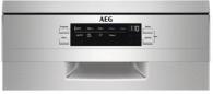 Preview: AEG FFB73527ZM Stand Geschirrspüler, 45 cm breit, 10 Maßgedecke, Aqua Control, Touch Bedienung, 9 Spülprogramme, Besteckschublade, silber