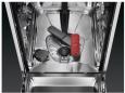 Preview: AEG FFB73527ZM Stand Geschirrspüler, 45 cm breit, 10 Maßgedecke, Aqua Control, Touch Bedienung, 9 Spülprogramme, Besteckschublade, silber