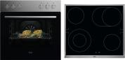 Preview: ARDEBO.de AEG KOMBI2025 EEK: A Herdset mit Glaskeramikkochfeld (OU5AE10CM + HE604062XB), 60 cm breit, 65 L, OptiFrame, Edelstahl Antifingerprint