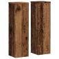 Preview: Pflanzenständer 2 Stk. Altholz-Optik 17x17x60 cm Holzwerkstoff