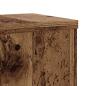 Preview: Pflanzenständer 2 Stk. Altholz-Optik 17x17x60 cm Holzwerkstoff