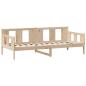 Preview: Tagesbett mit Schubladen 80x200 cm Massivholz Kiefer