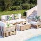 Preview: ARDEBO.de - Zierkissen 4 Stk. Mehrfarbig 60x60 cm Stoff