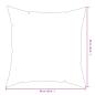 Preview: Zierkissen 4 Stk. Mehrfarbig 60x60 cm Stoff