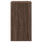 Preview: Kommode Braun Eichen-Optik 60x41x76 cm Holzwerkstoff