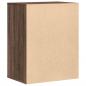 Preview: Kommode Braun Eichen-Optik 60x41x76 cm Holzwerkstoff