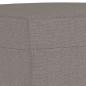 Preview: 3-tlg. Sofagarnitur mit Kissen Taupe Stoff