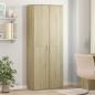 Preview: ARDEBO.de - Highboard Sonoma-Eiche 70x35x180 cm Holzwerkstoff