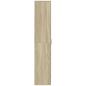 Preview: Highboard Sonoma-Eiche 70x35x180 cm Holzwerkstoff