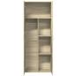 Preview: Highboard Sonoma-Eiche 70x35x180 cm Holzwerkstoff