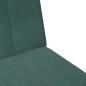 Preview: Schlafsofa 2-Sitzer mit Fußhocker Dunkelgrün Samt