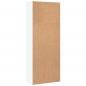 Preview: Highboard Weiß 70x35x180 cm Holzwerkstoff