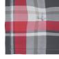 Preview: Gartenstuhl-Kissen 6Stk. Rot Karomuster 40x40x3cm Oxford-Gewebe