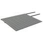 Preview: WPC Terrassendielen mit Zubehör Braun und Grau 30 m² 4 m