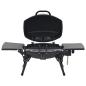 Preview: Gasgrill Tragbar mit Kochzone Schwarz