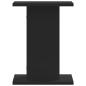 Preview: Pflanzenständer 2 Stk. Schwarz 30x30x40 cm Holzwerkstoff