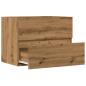Preview: Badschrank Artisan-Eiche 60x38,5x45 cm Holzwerkstoff